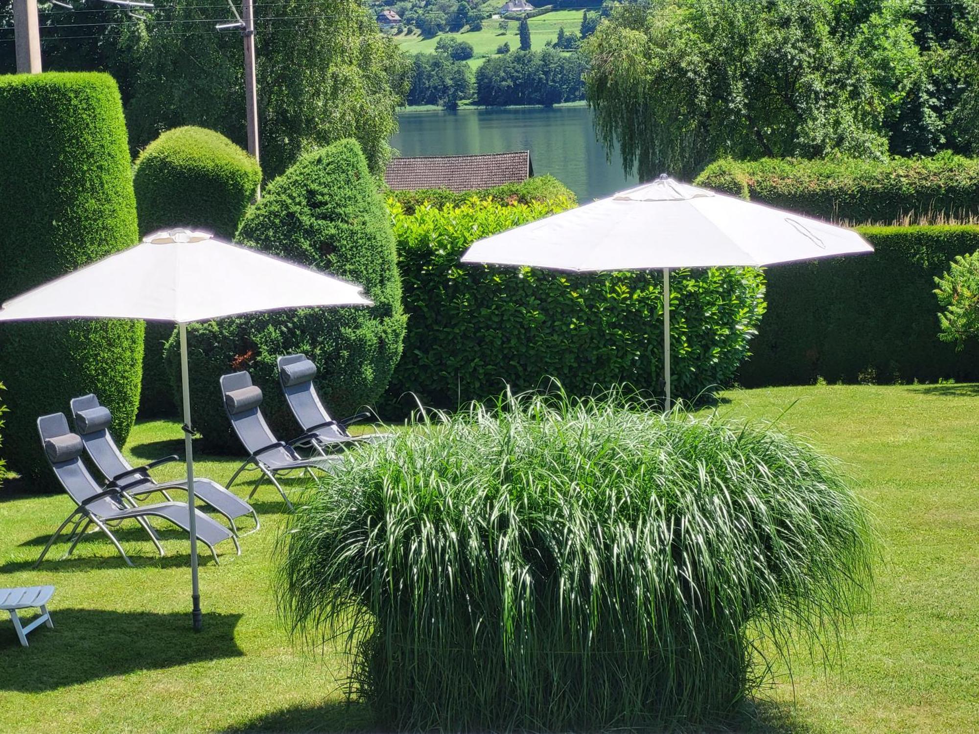 Haus Thon Lägenhet Bodensdorf Exteriör bild
