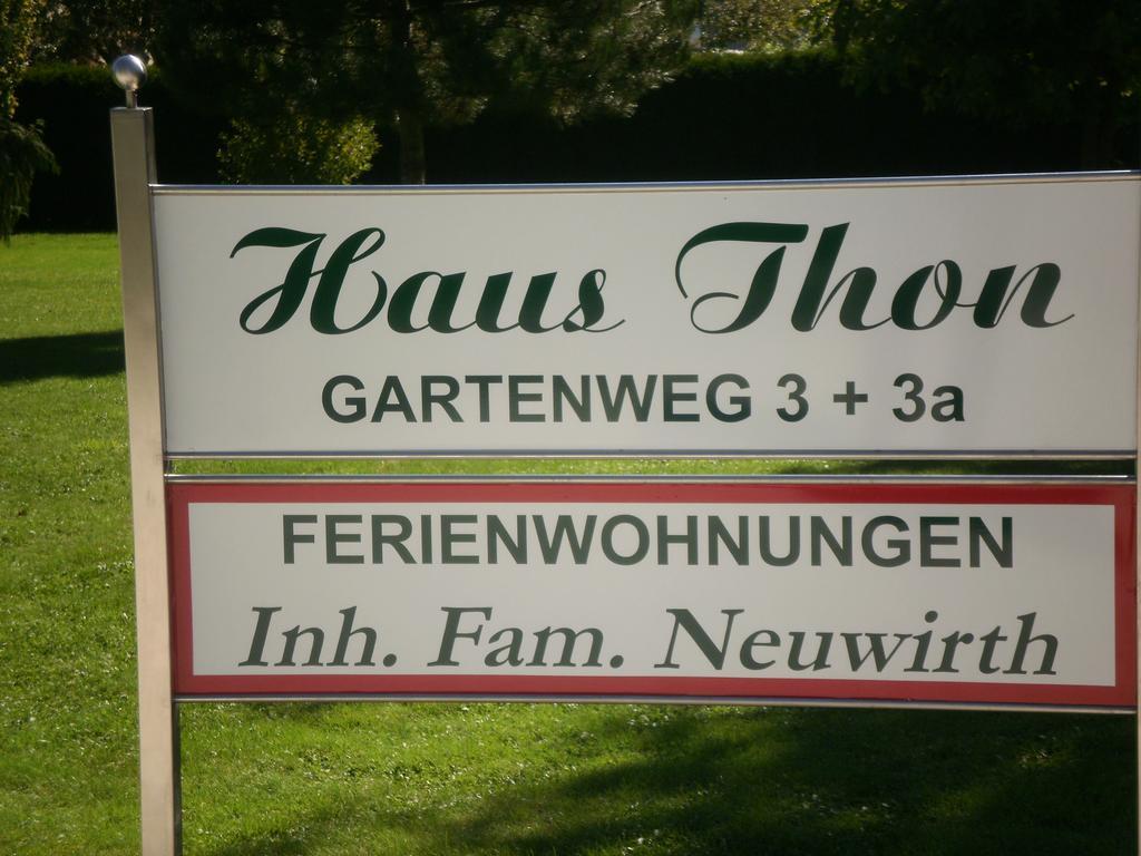 Haus Thon Lägenhet Bodensdorf Exteriör bild